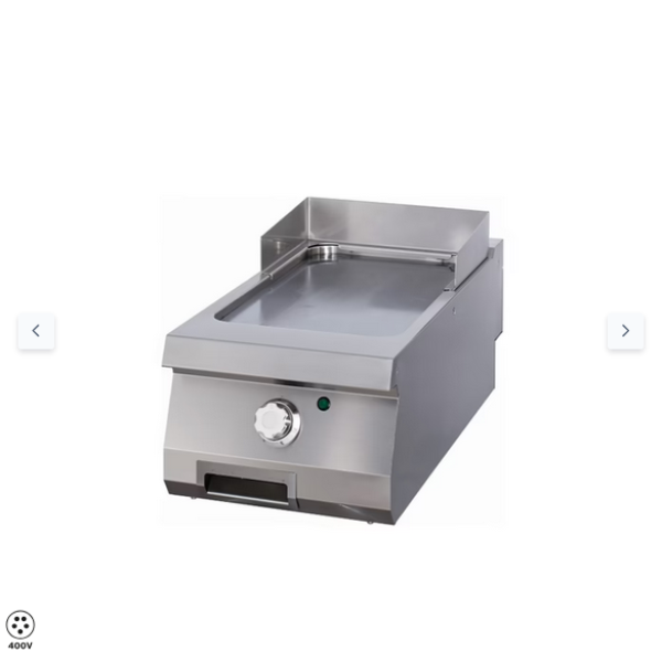  Premium Griddle Smooth Chrome - Ηλεκτρικό - Μονή μονάδα - 90cm Deep